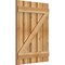 Ekena Millwork Spaced Board-n-Batten Shutters w/Z-Bar, Rough Sawn Western Red Cedar, 28 7/8W x 38H, PR RBS06Z29X038RWR - alternate 2